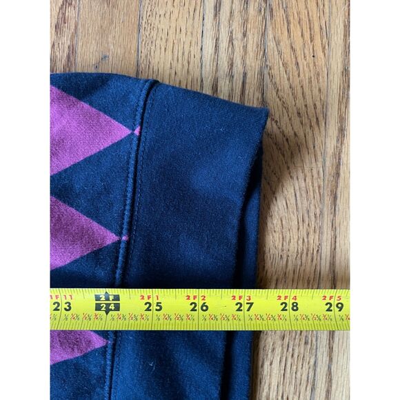 HOT TOPIC Howl's Moving Castle Blue Red Diamond Pullover Sweater Women's Medium - Picture 8 of 10